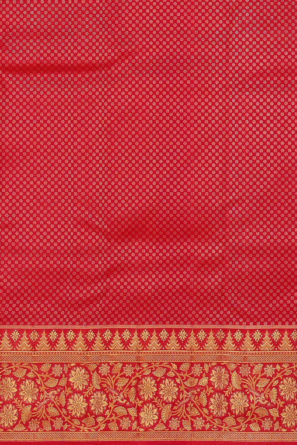 Image of Kanchipattu Peach Brocade Saree